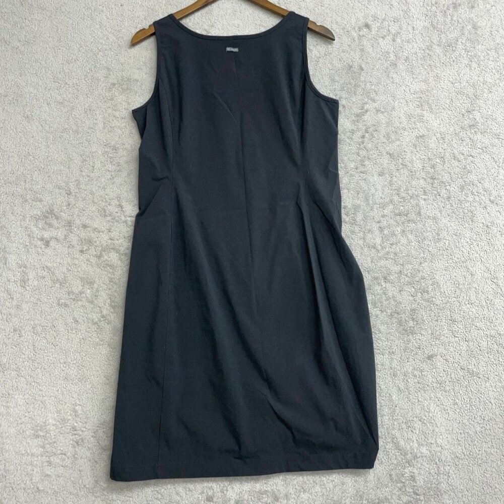 NEW Columbia Women's M Black V-Neck Sleeveless Active Fit Dress Omni-Shade G1642 - Picture 4 of 13